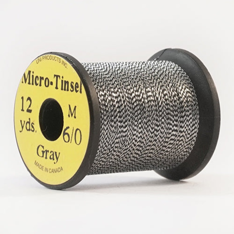 Uni Micro Tinsel|Gray|Old Gold