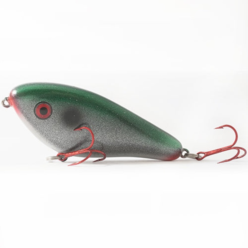 Ace Midget Fat Flipper|Black Magic|Green Silver Glitter