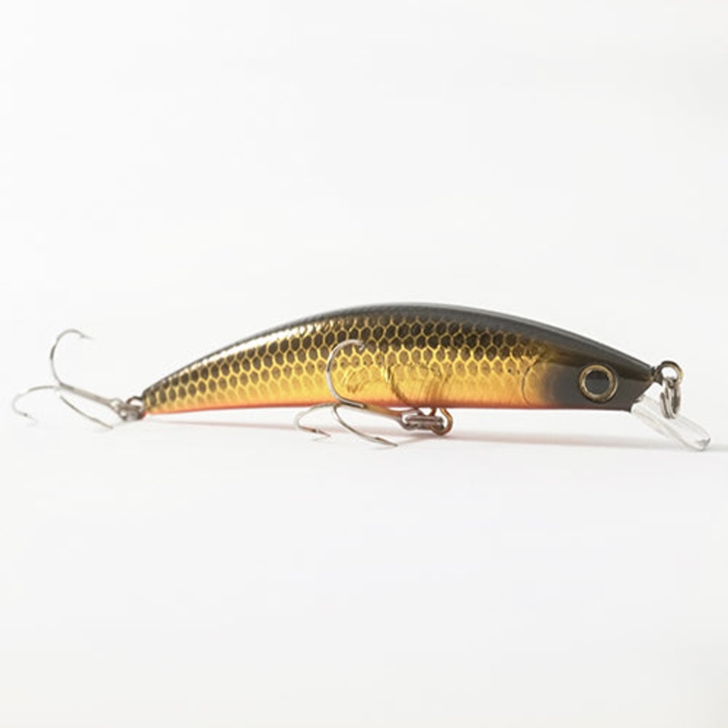 Daiwa Dr. Minnow – 7 cm|Black Gold Fire|Black Shiner|Ghost Olive