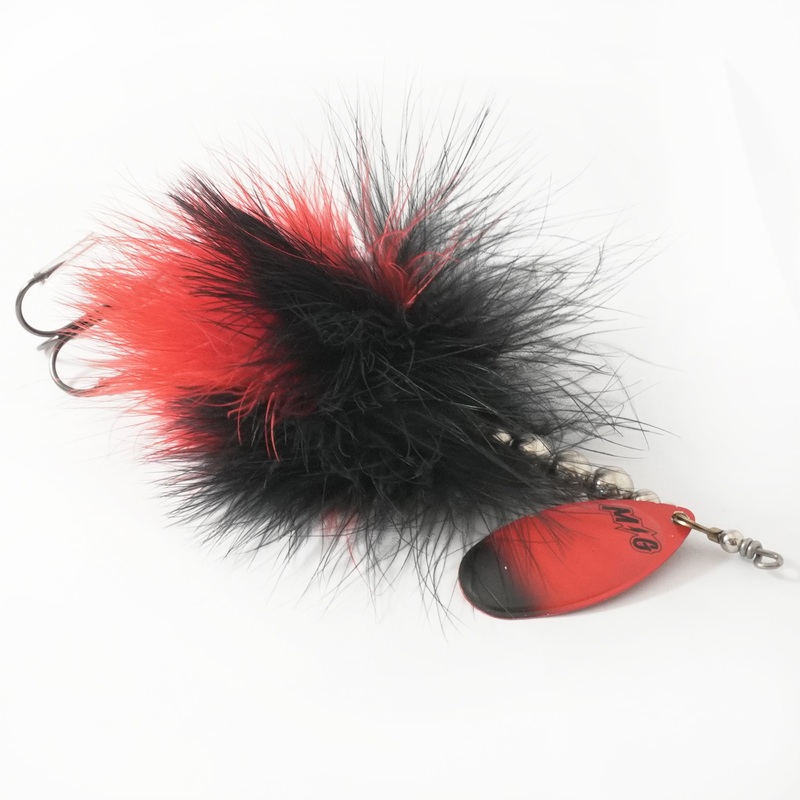 Mig Pike Spinner|Red Black|Black Silver|Purple Gold|Black Gold