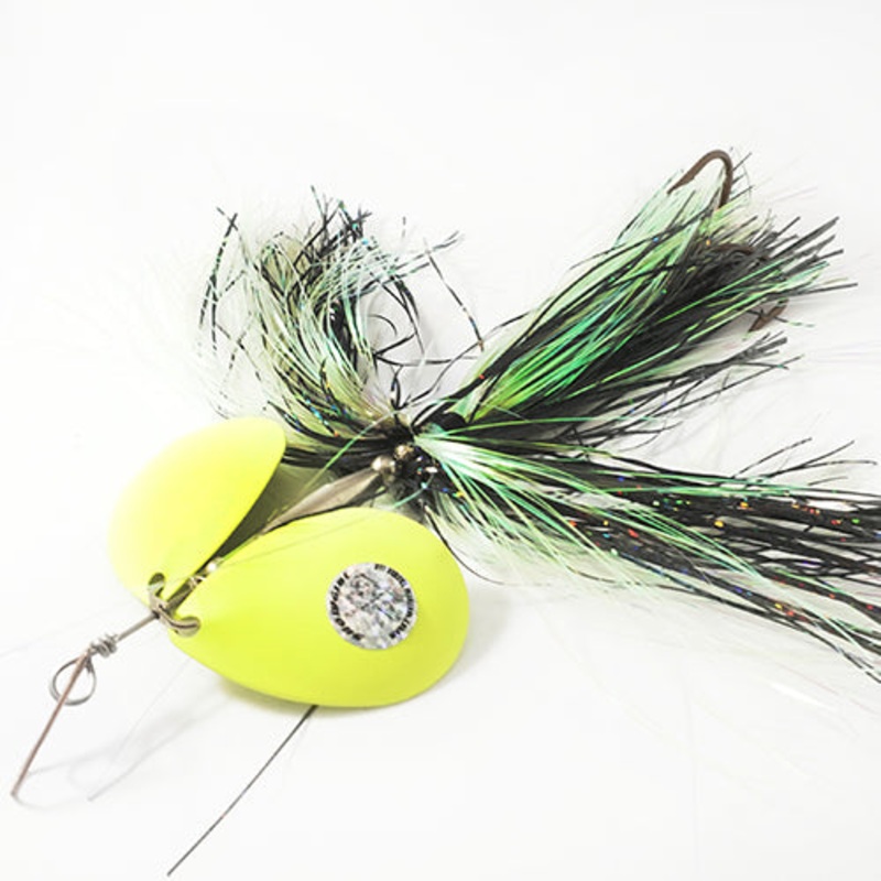 Spinner Tail Willow|Chartreuse Orange|Silver Gold