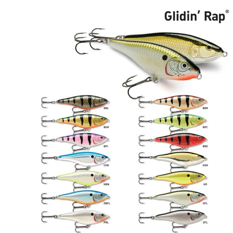 Rapala Glidin’ Rap|12 cm HBN