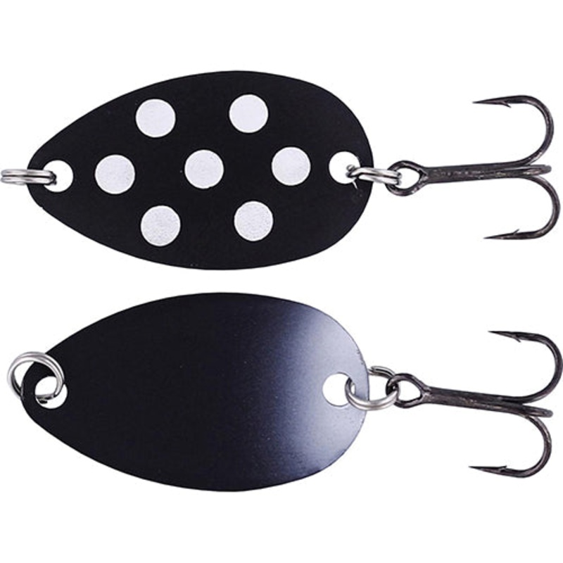 Fidusen 3,2cm 2,8g|Black White Glow|Black Yellow Dots|Brown Pellet