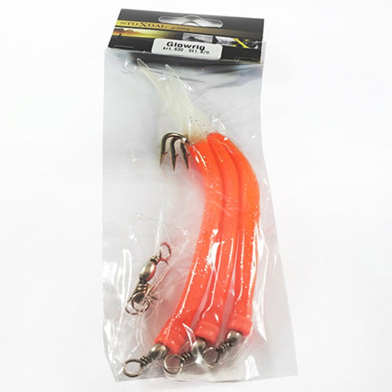 Havsfisketackel Gummi-Makk 8/0