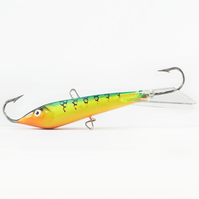 JK Balans 60 mm|Abborre|Brun Vit Sprcklig|Guld Orange|Skitmrt