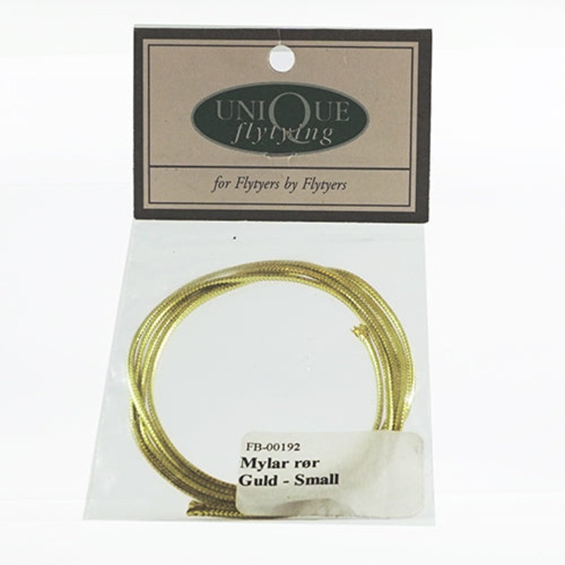 Unique Flytying – Mylar Rr S|Guld|Silver