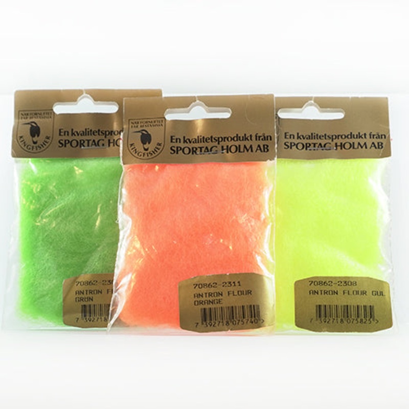 Kingfisher – Antron Fluor – Dubbing