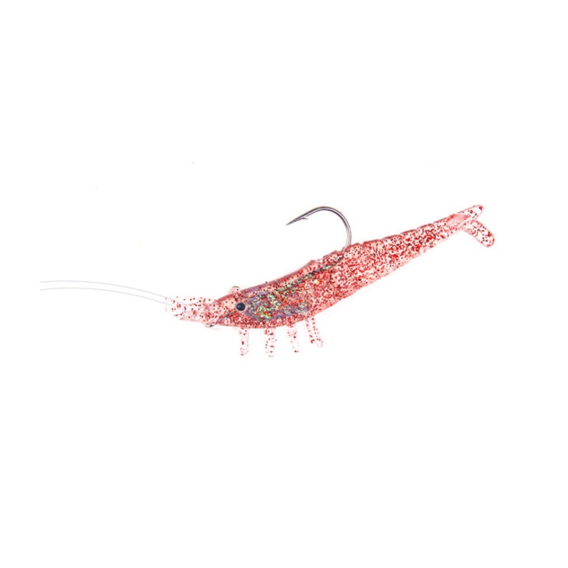 RubberBaits 3.3 Rigged Shrimp Soft Bait
