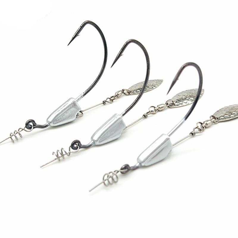 1/5oz – 1/4oz Underspin Lead Jig Head
