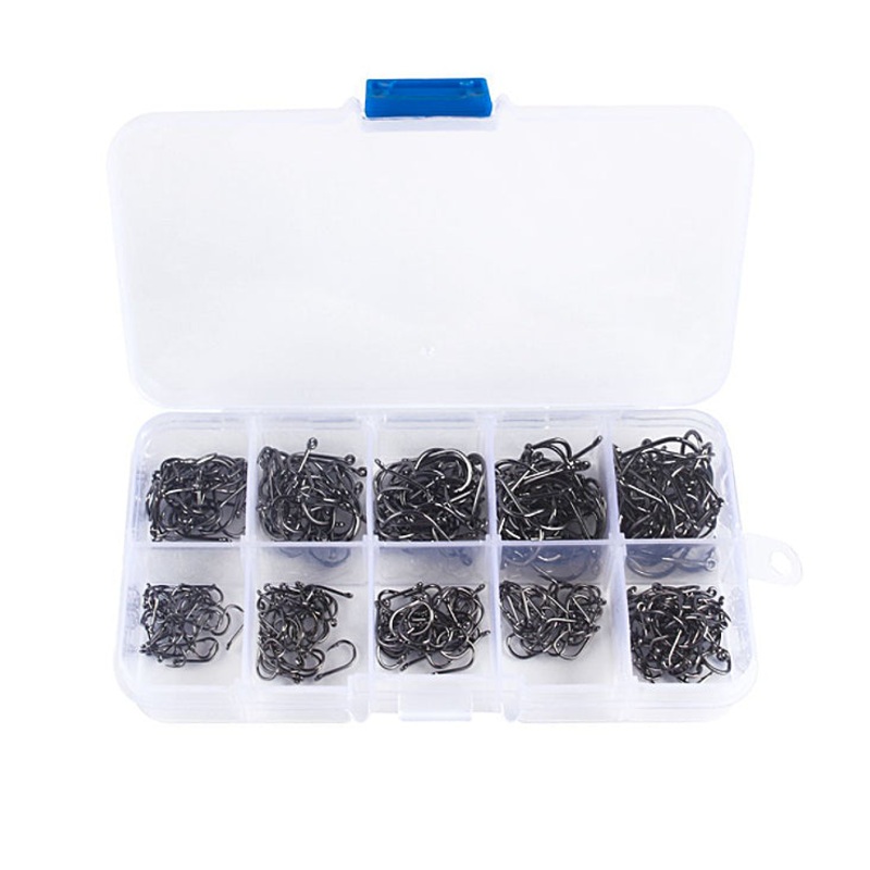 ProSeries High-Carbon Worm Hooks – Set of 100