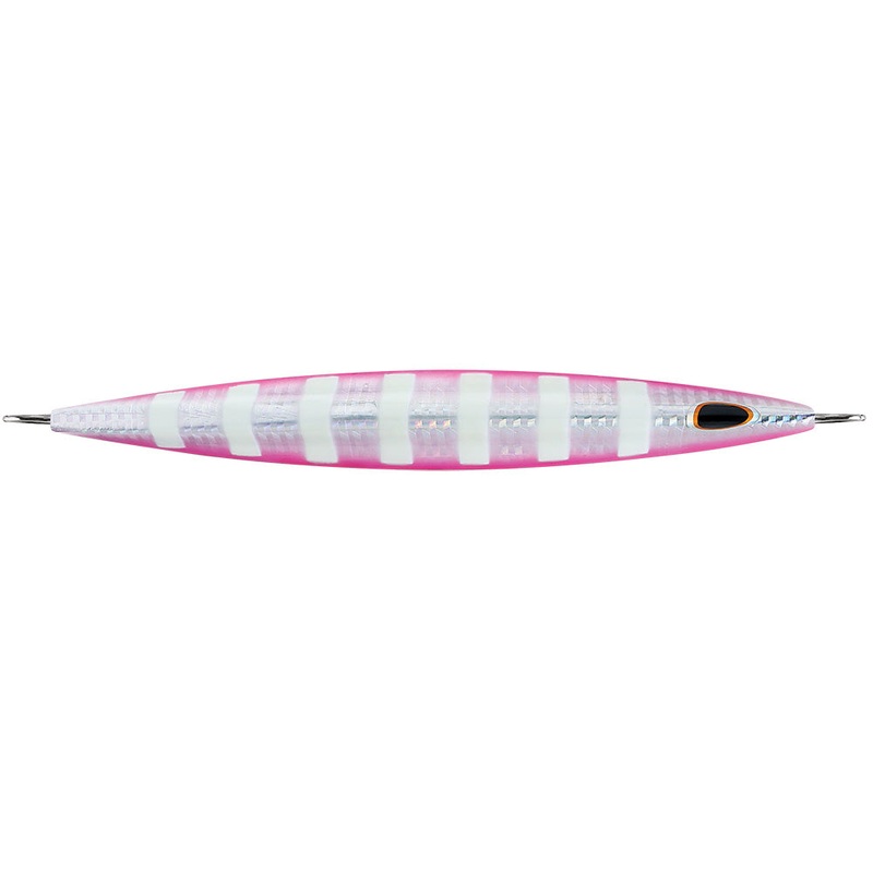 Williamson Kensaki 280 Jig – 7.25 – 9-7/8oz – Silver Pink Zebra [KSJ280SPZ]