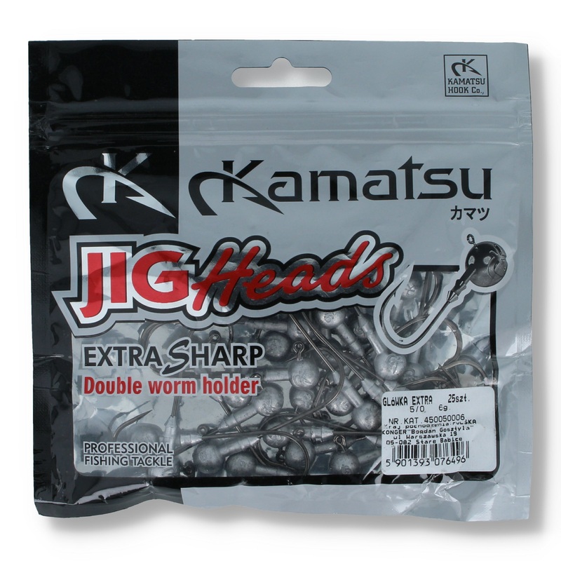 Kamatsu Jig Heads Double Worm Holder