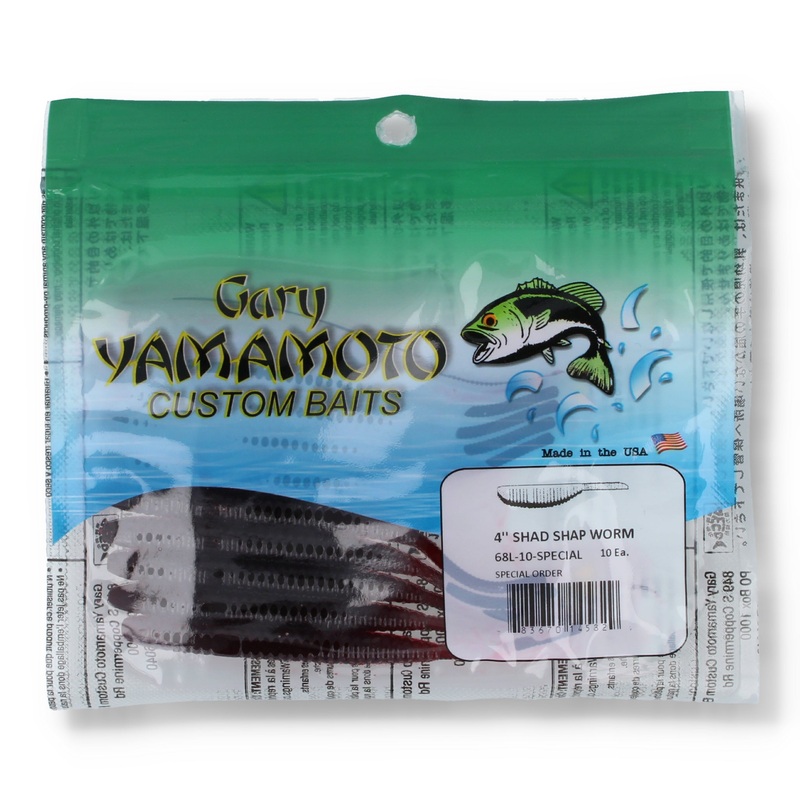 Gary Yamamoto Shad Shap Worm 4