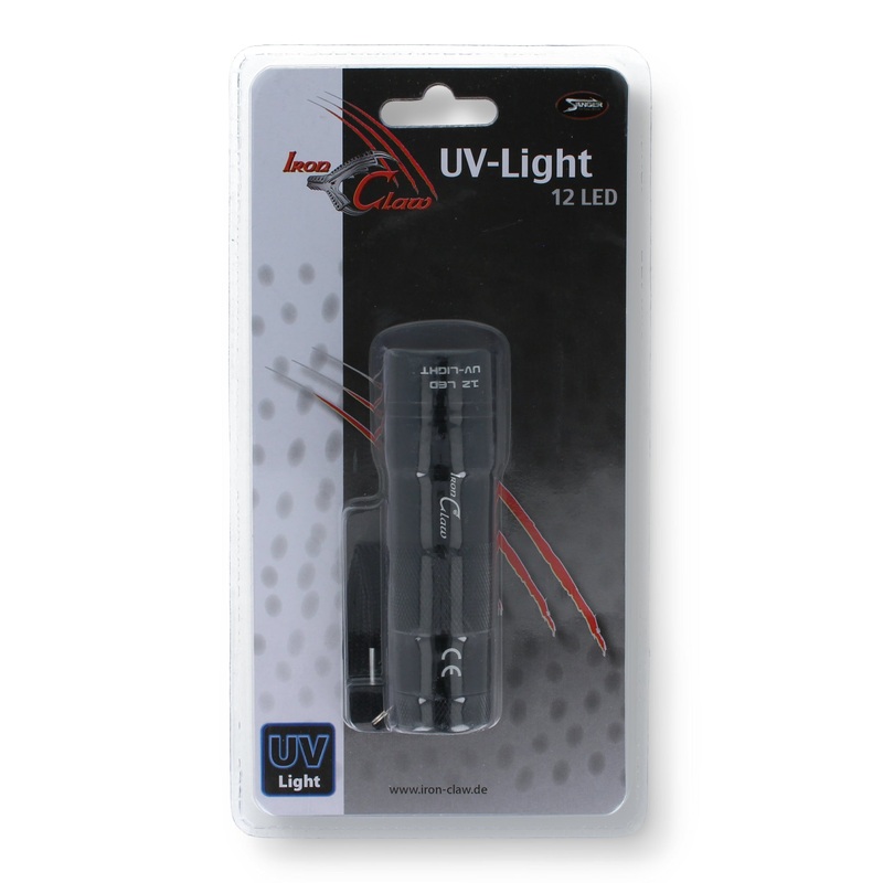 Iron Claw UV Light 12LED|Schwarz