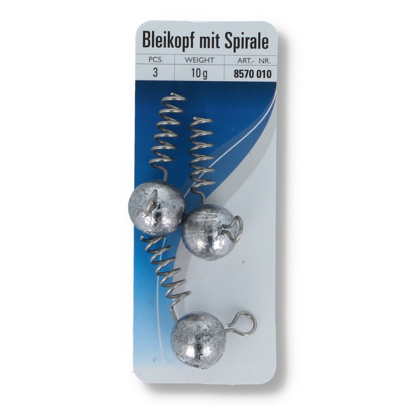 Jenzi Bleikopf mit Spirale|10g|20g|30g