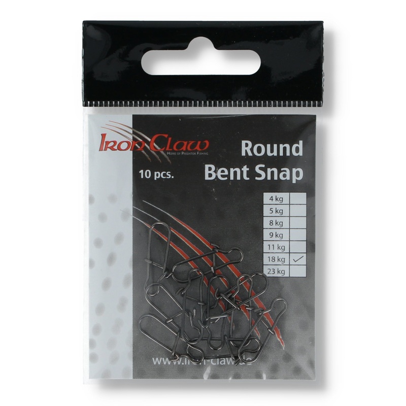 Iron Claw Round Bent Snap|18kg
