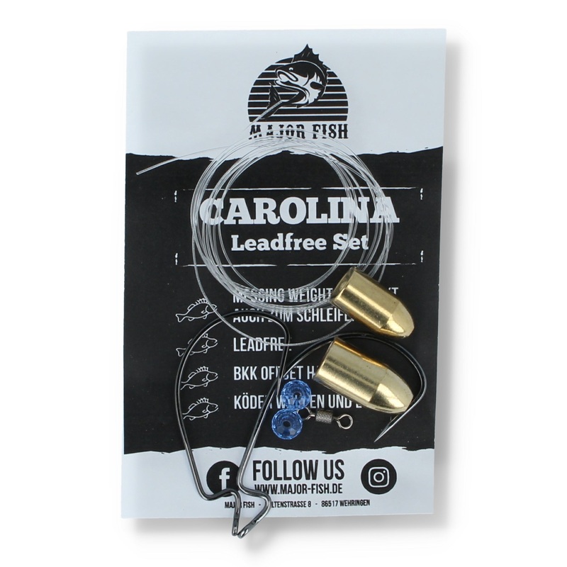 Major Fish Carolina Leadfree Set