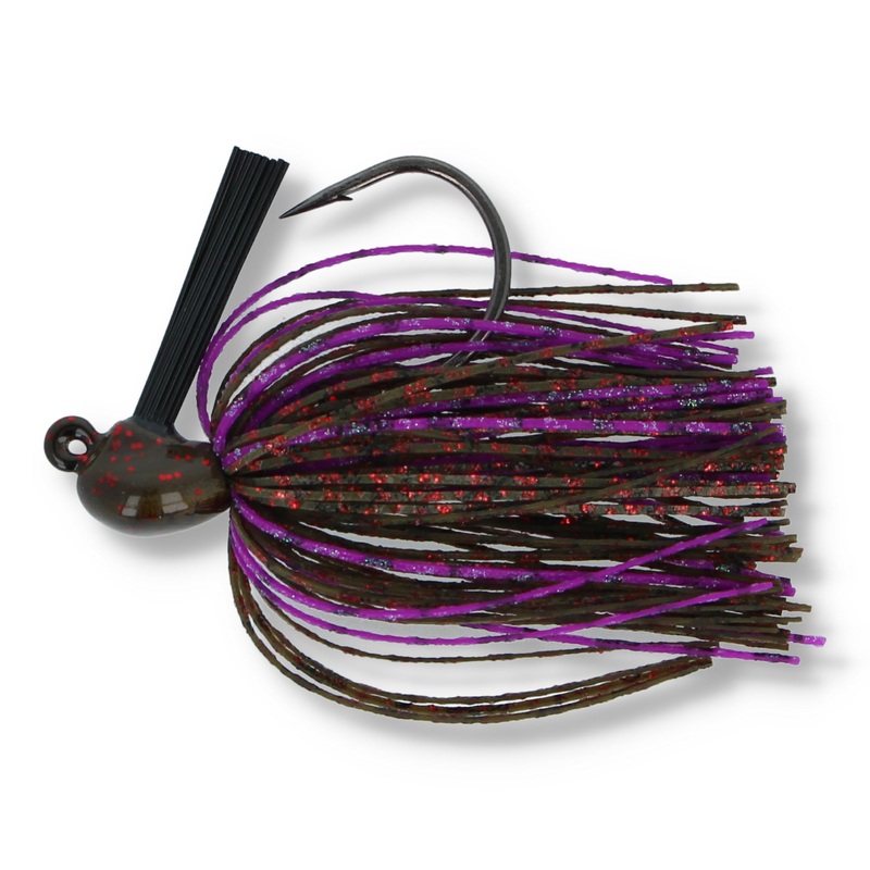Molix Kento-Jig 7g||127 Green Pumpkin Red / Purple