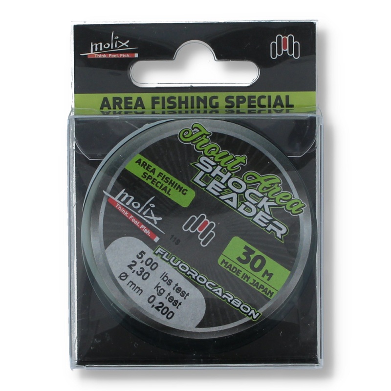 Molix Trout Area Shock Leader|0.2mm