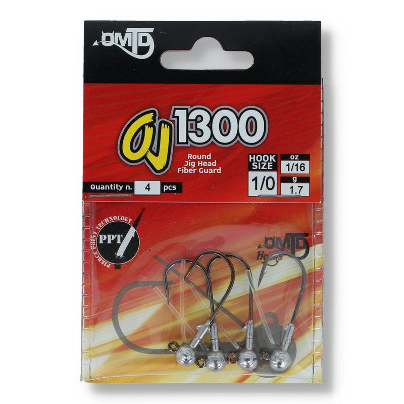 OMTD OJ1300 Jig Head|1.7g|1/0