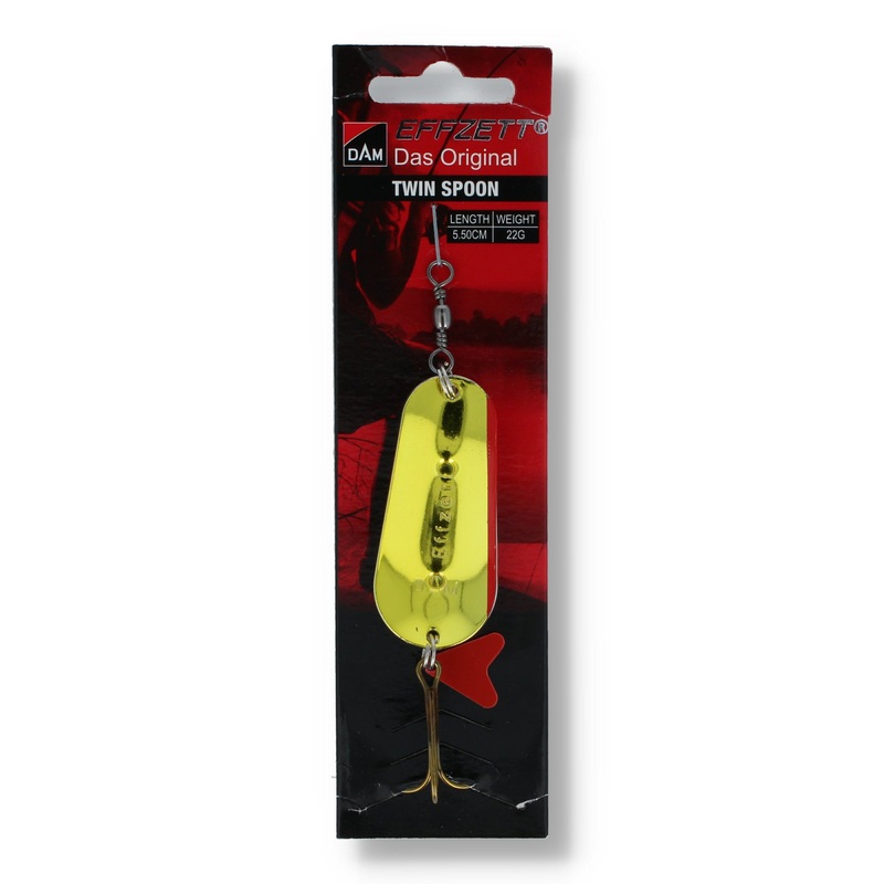 DAM Effzett Blinker Das Original Twin Spoon 2,2