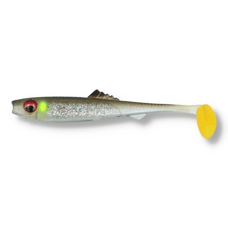 Finity One 4 (10cm)||01 Hot Firetiger||02 Dirty Motoroil||03 Slimy Lime Chartreuse||04 Angry Perch||05 Naked Shiner||06 Freaky Herring||07 Pinky Pink||08 Fresh Green Pumpkin Chartreuse||09 Shiny Hot Olive||10 Dark Perch