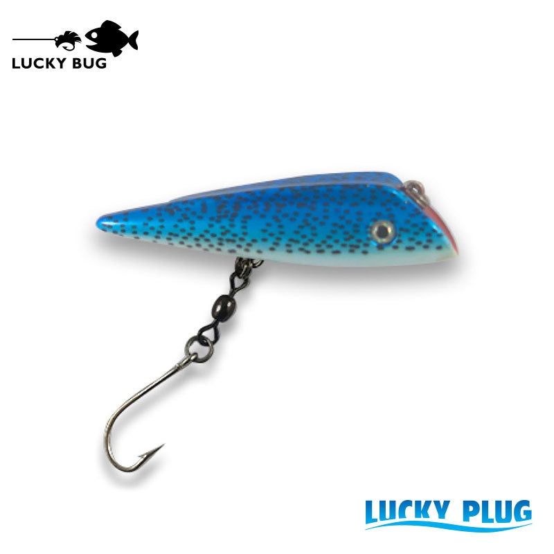 Lucky Plug – Blue Speckle Back