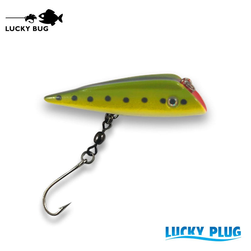 Lucky Plug – Glow Show|2.75″ – Small|4″ – Medium|5″ – Large|6.75″ – Extra Large