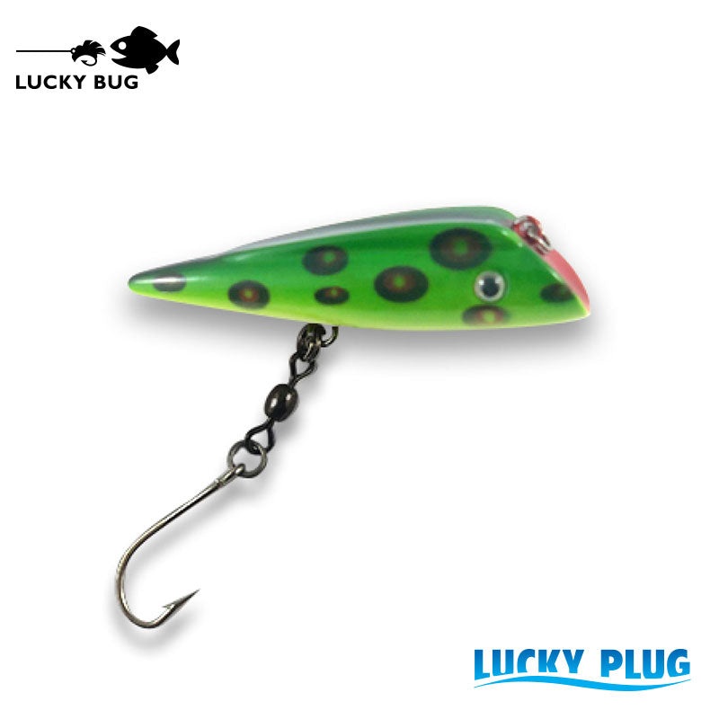 Lucky Plug – Green Corona|2.75″ – Small|4″ – Medium|5″ – Large|6.75″ – Extra Large
