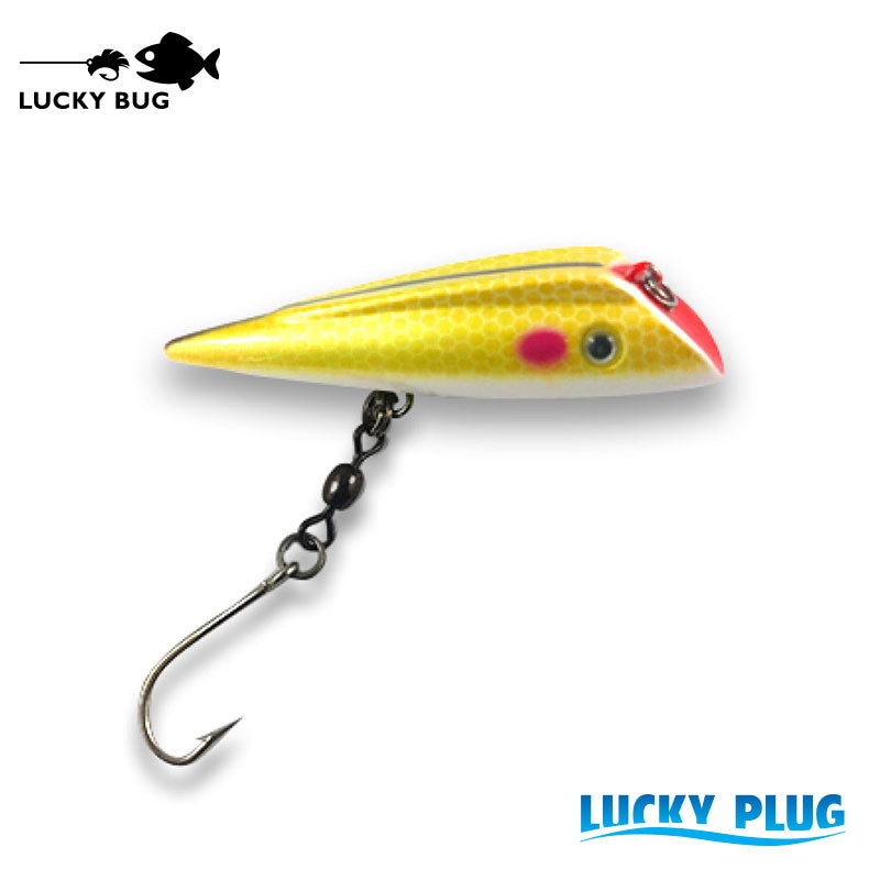 Lucky Plug – Lime Aid|2.75″ – Small|4″ – Medium|5″ – Large|6.75″ – Extra Large