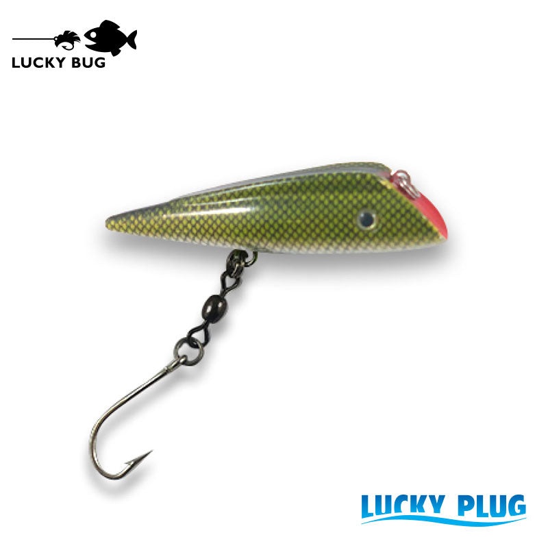 Lucky Plug – Pacific Herring|2.75″ – Small|4″ – Medium|5″ – Large|6.75″ – Extra Large