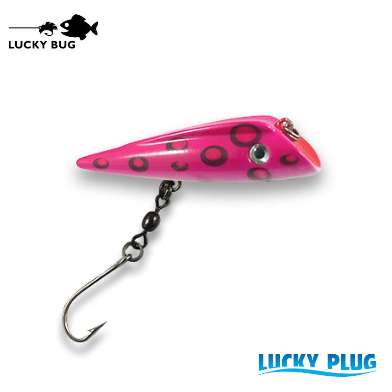 Lucky Plug – Pink Corona|2.75″ – Small|4″ – Medium|5″ – Large|6.75″ – Extra Large