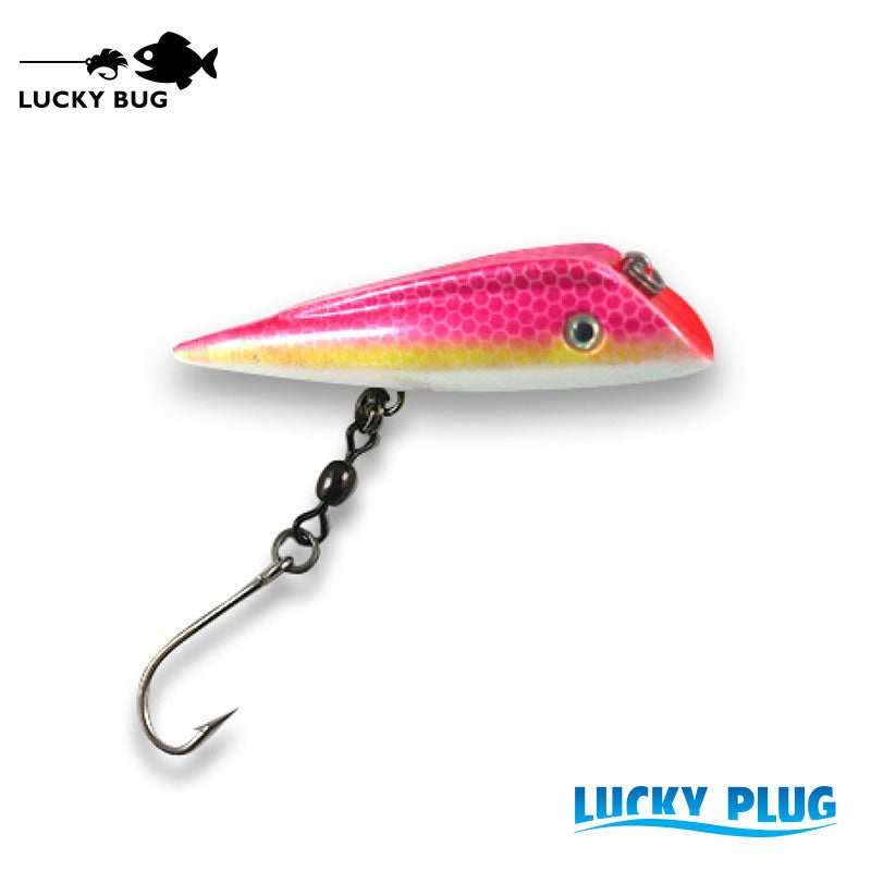 Lucky Plug – Pink Lemon|2.75″ – Small|4″ – Medium|5″ – Large|6.75″ – Extra Large
