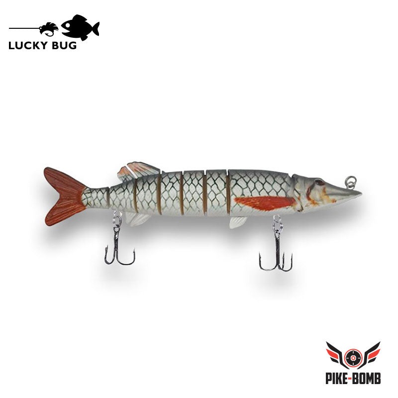 Pike Bomb – Red Shiner|5″|8″