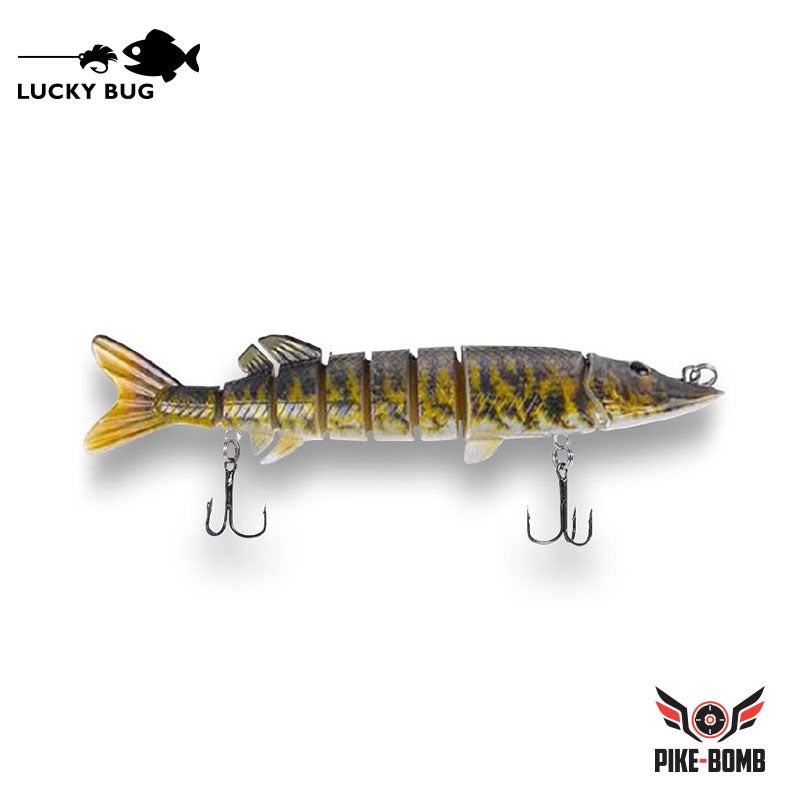 Pike Bomb – Tiger Trout|5″|8″
