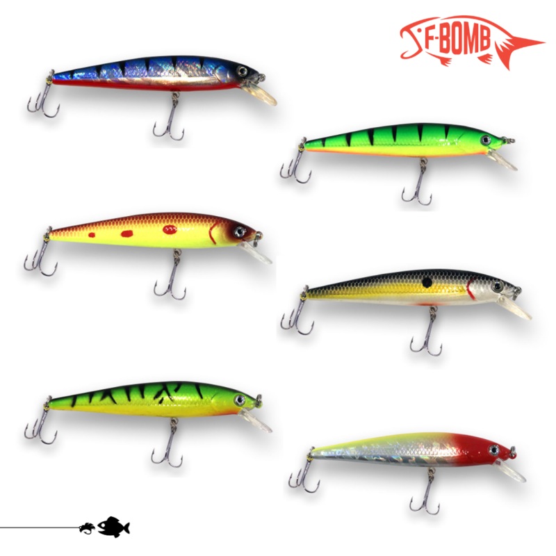 F-Bomb 6-Pack – Walleye Combo Kit