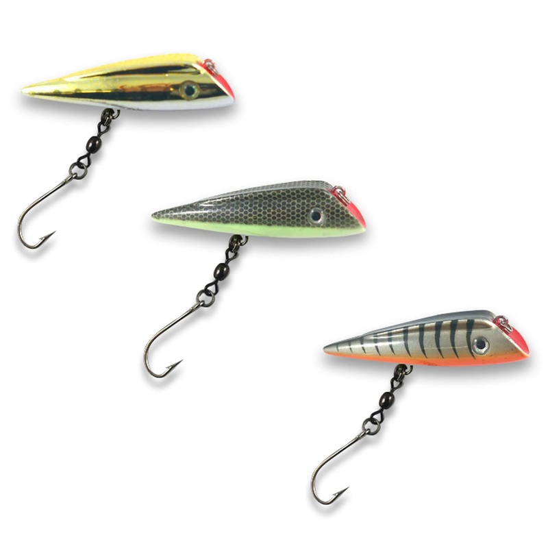 Lucky Plug – 3-Pack – Brown Trout Combo Kit