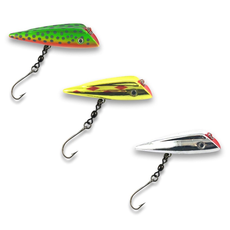 Lucky Plug – 3-Pack – Chinook Salmon Combo Kit