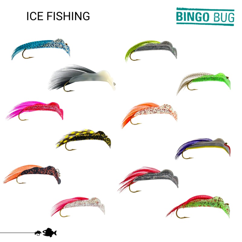 Bingo Bug – 12-Pack All Purpose Ice Fishing Kit