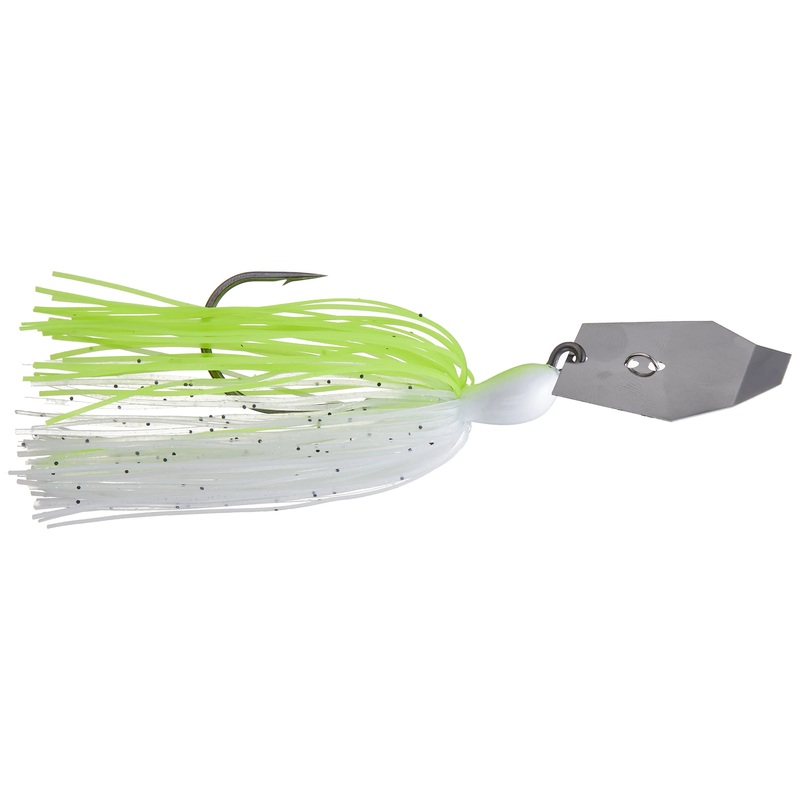 Z-man Big Blade ChatterBait|1/2oz|3/4oz|5/8oz|White|Green pumpkin candy|Shad|Black Blue candy|Hot craw|Fire craw|bluegill|chartreuse white orange|chartreuse white|Chartreuse/ White|Chartreuse/White