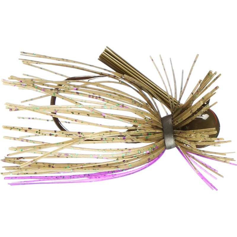 War Eagle Heavy Finesse Jig|1/2 oz|Pond Scum|Green Pumpkin Candy|Black/Blue