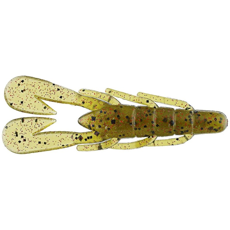 Zoom Ultravibe Speed Craw|Watermelon Red|Green Pumpkin/Blue Flash|Black/Blue Claw|Black Sapphire|Green Pumpkin/Orange Claw|Black/Red Glitter|Green Pumpkin|Junebug Red|suppernog green|Water candy red|smokin purple|Raspberry shad|Sun gill|Yabby Mudbug|Green