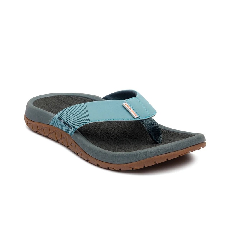 Grunden’s FISHFINDER SANDAL|13|Surf|Dark Brown