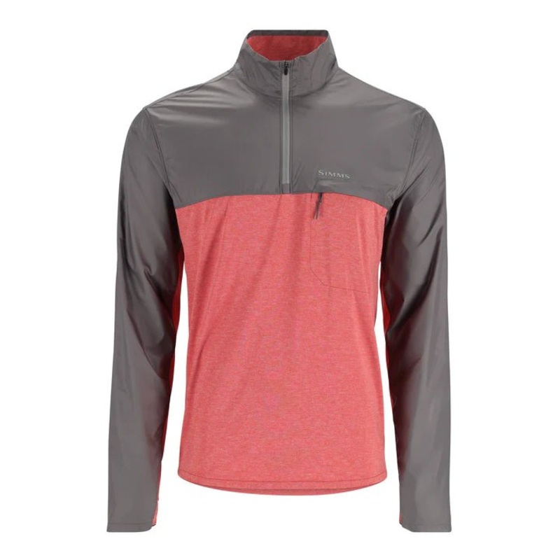 Simms M’s SolarFlex Wind Half Zip Shirt