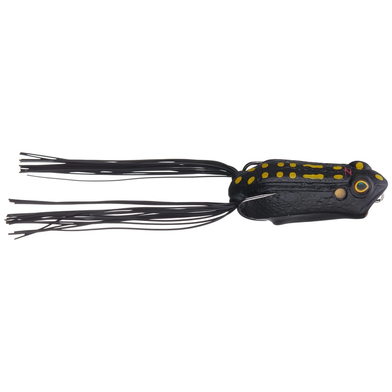 Z-Man Leap Frogz Popping Frog|Black Knight|Green Leopard|Old School Frog|2.25″|2.75″