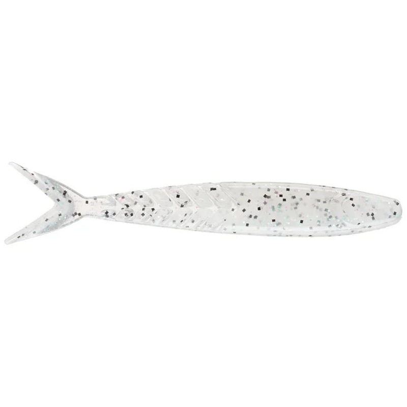 Zoom Shimmer Shad 5pk|Green Pumpkin|Sight Flash|White|Disco Green
