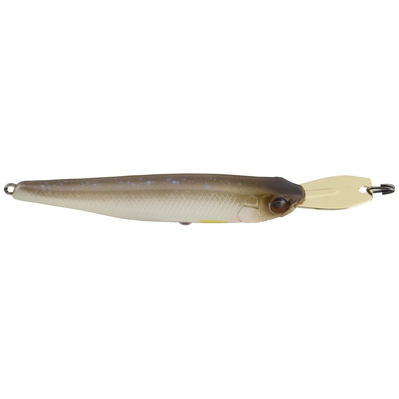 Jackall Riser Bait 007|Chrome|Classic Japan bait|Chart back pearl|RT halo minnow|RT minnow|Bone white