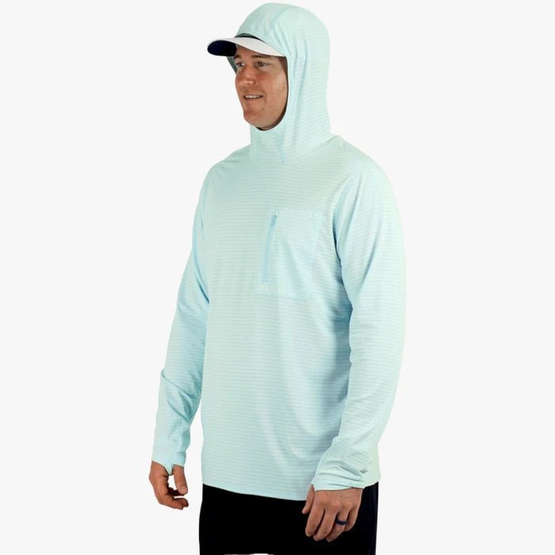 Aftco Channel Hooded Performance Shirt