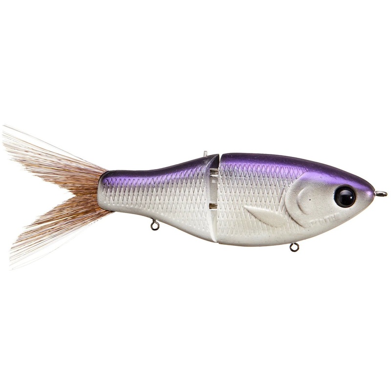Clutch swimbait Co. The Eco|Steel shad|Pro blue|Purple back|Threadfin|Bare bone