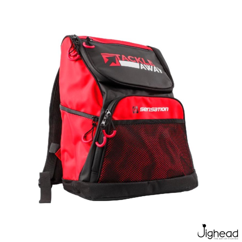 Sensation Tackle Away Backpack – Rogue Red | Rough Blue